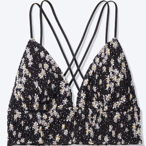 PINK Victoria’s Secret Daisy Smocked Bralette